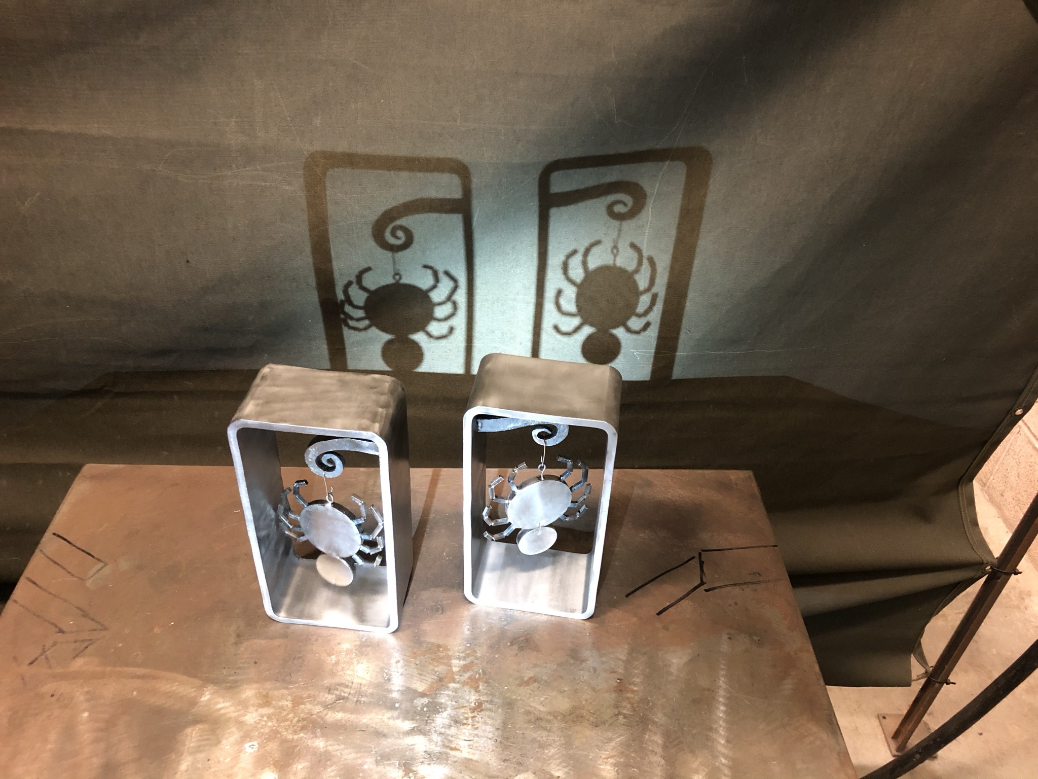 Nightmare Before Christmas Bookends